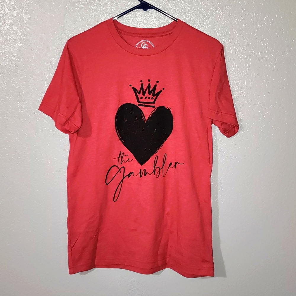 Glitzy Girlz Women "The Gambler" T-Shirt (M)